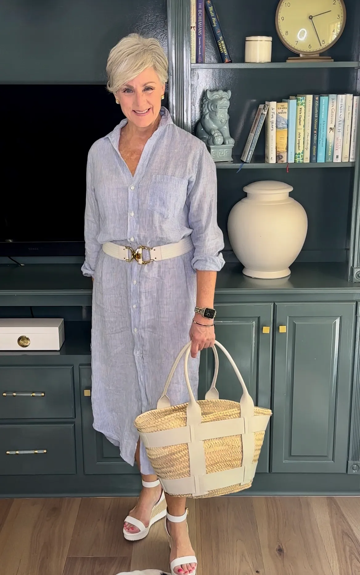 Linen Shirtdress