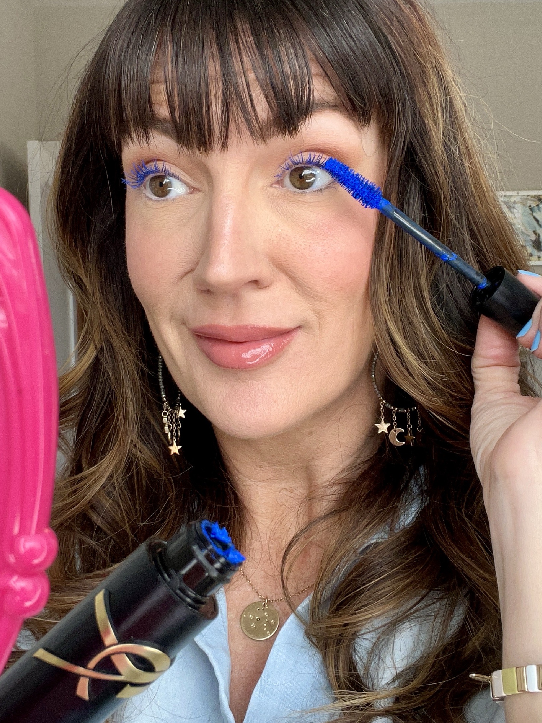 aquarius blue mascara