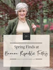 Spring Finds at Banana Republic Factory