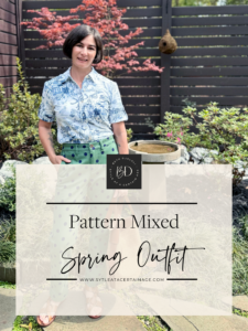 Pattern Mixed Spring Outfit