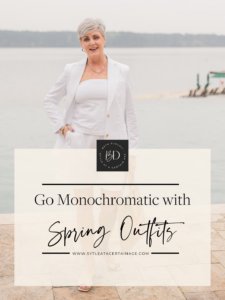 Go Monochromatic with Spring Outfits