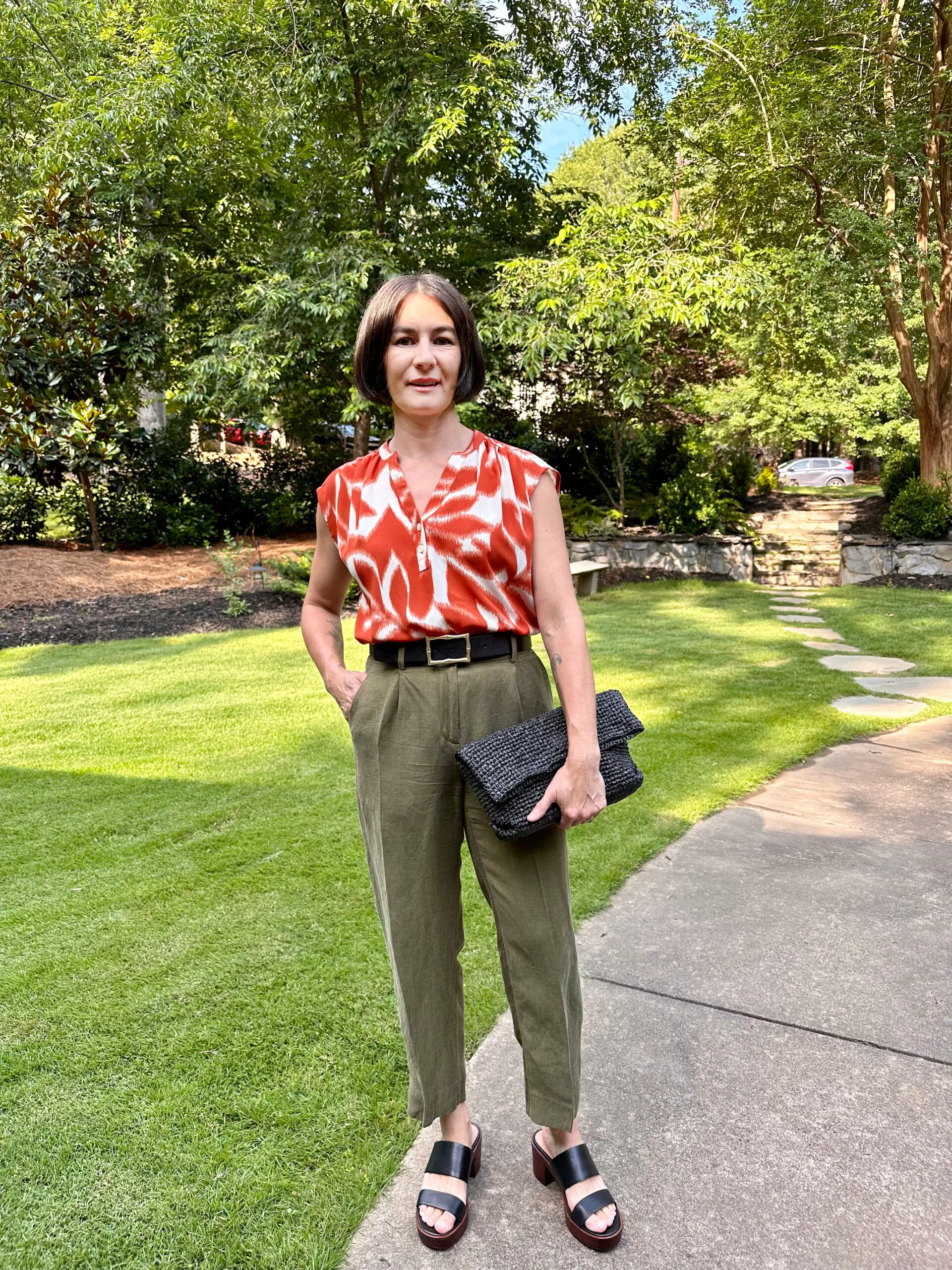 printed top