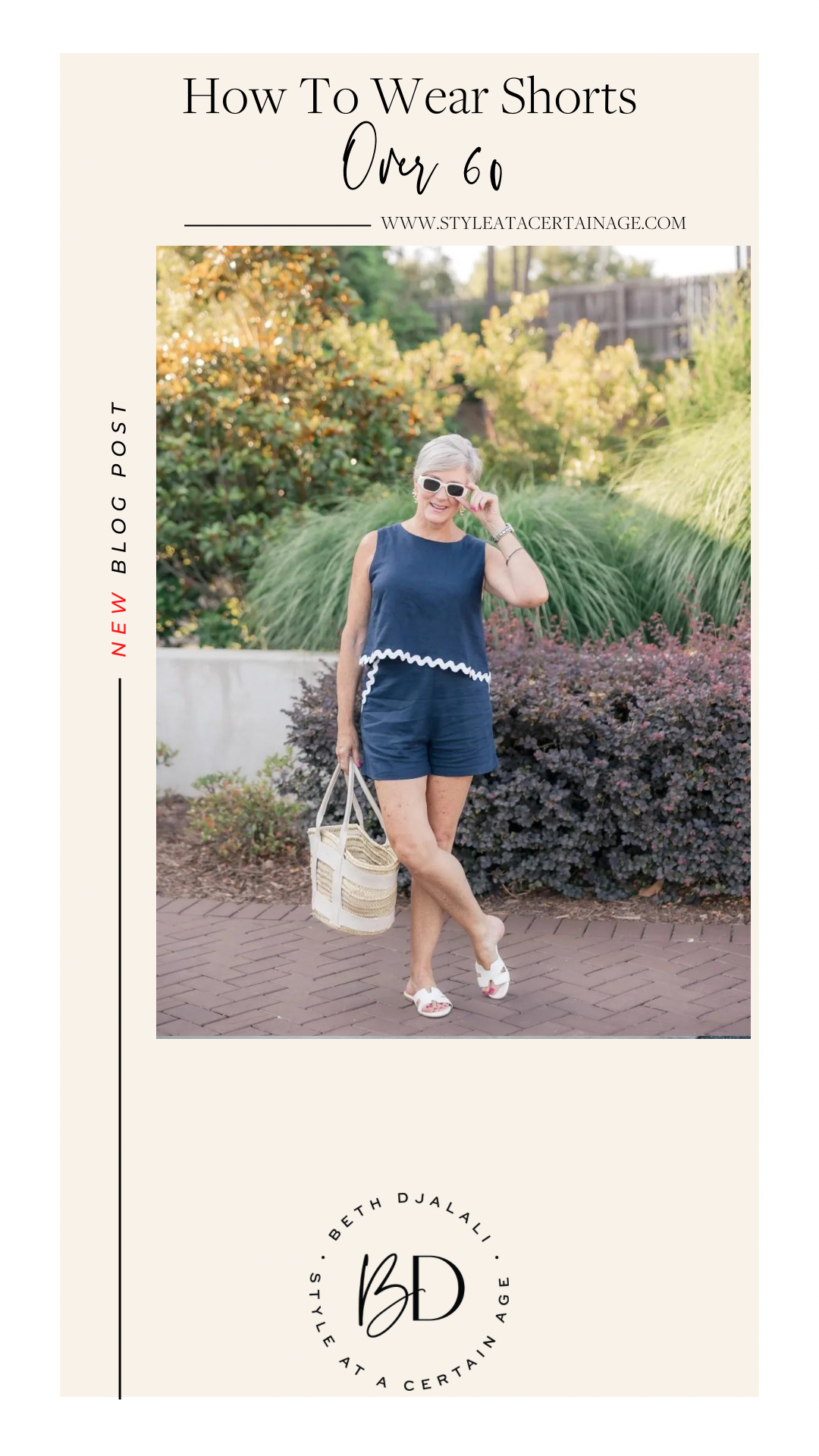 how to wear shorts over 60