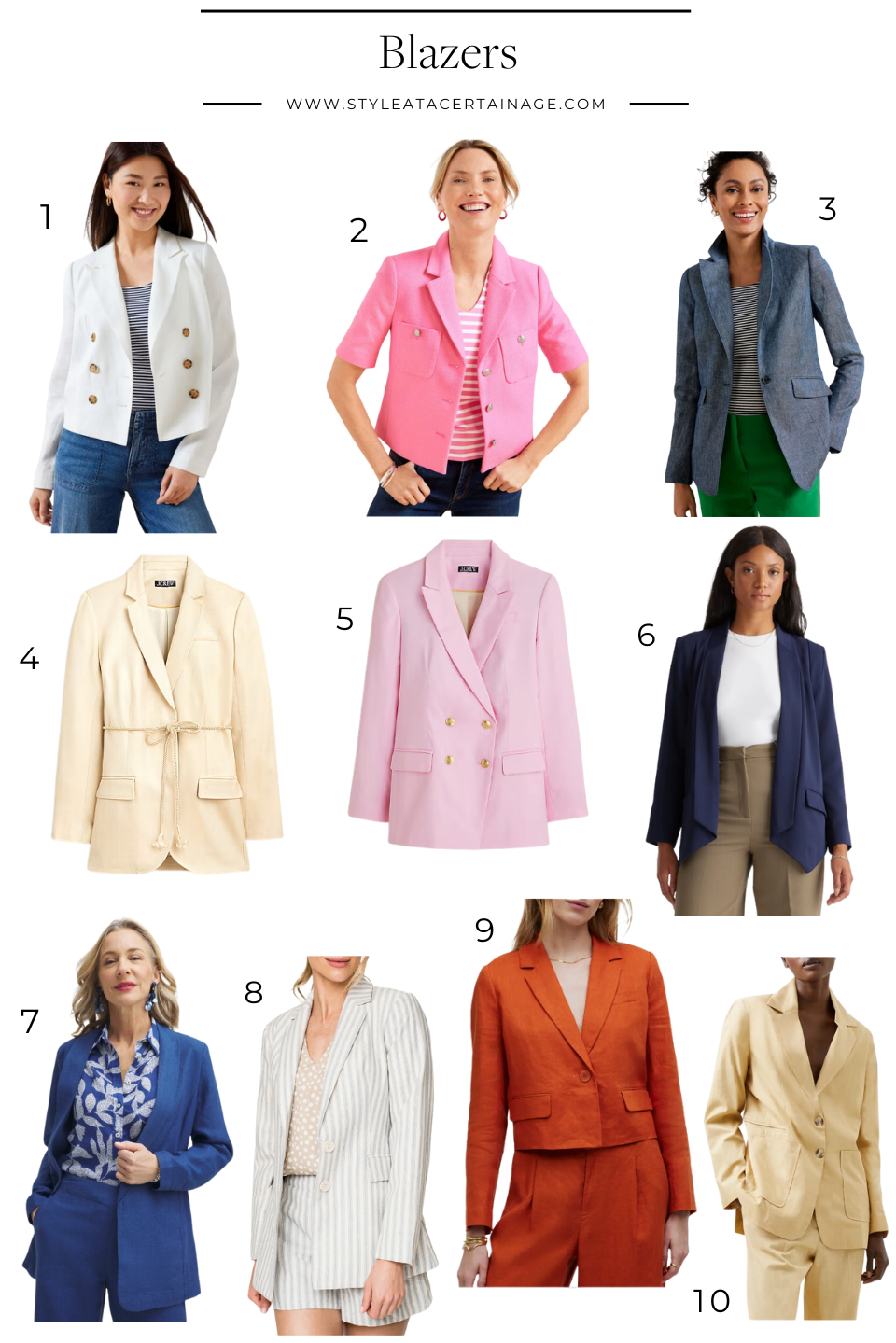 shop blazers