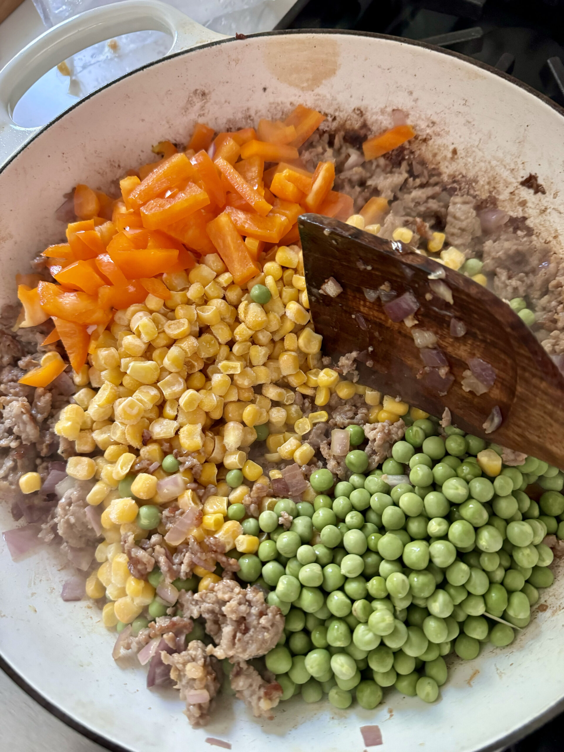 add veggies