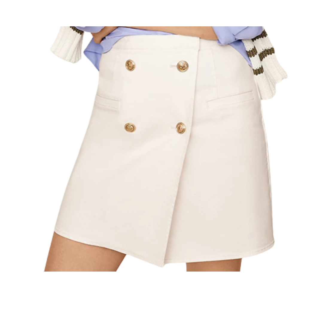 mariner denim skirt