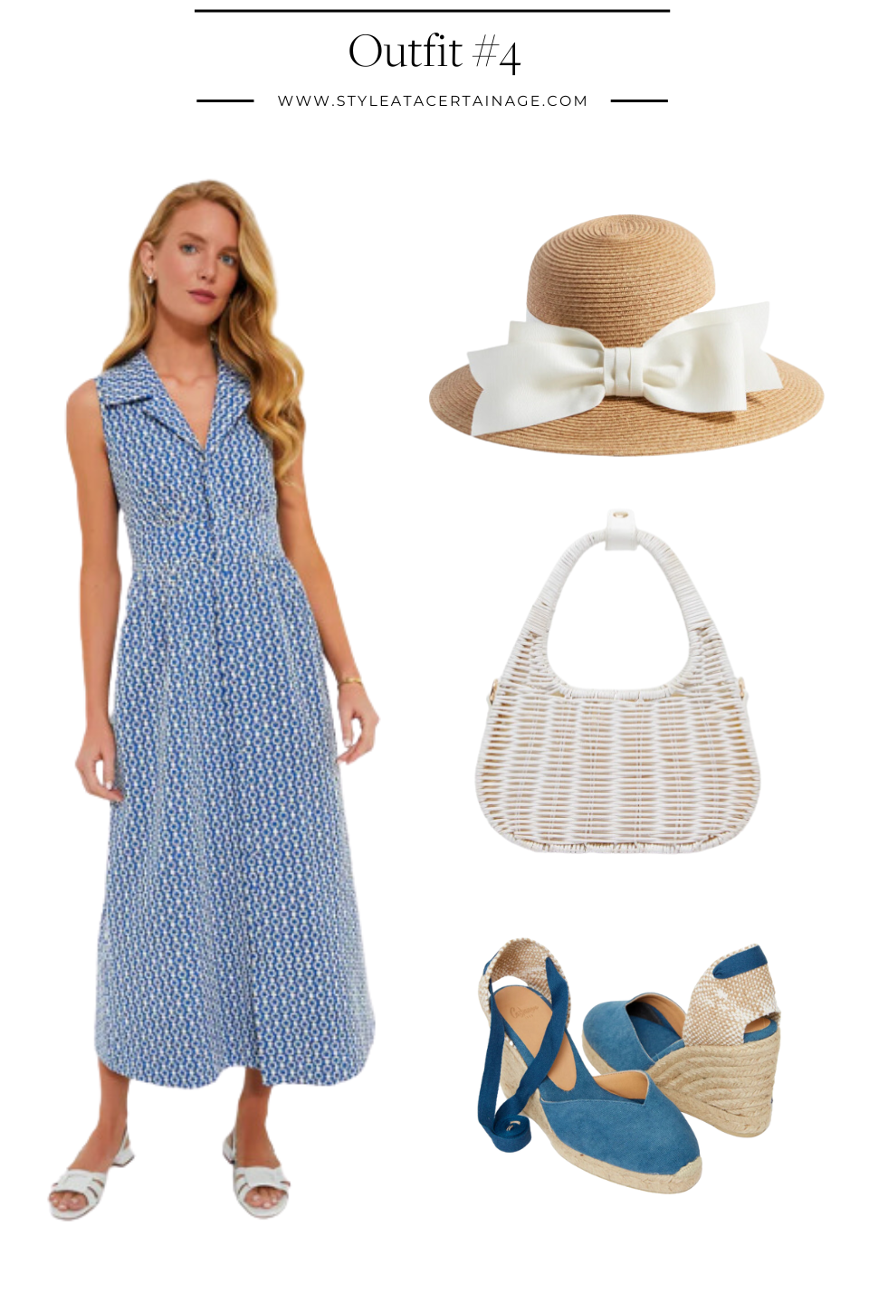 eyelet maxi summer dress