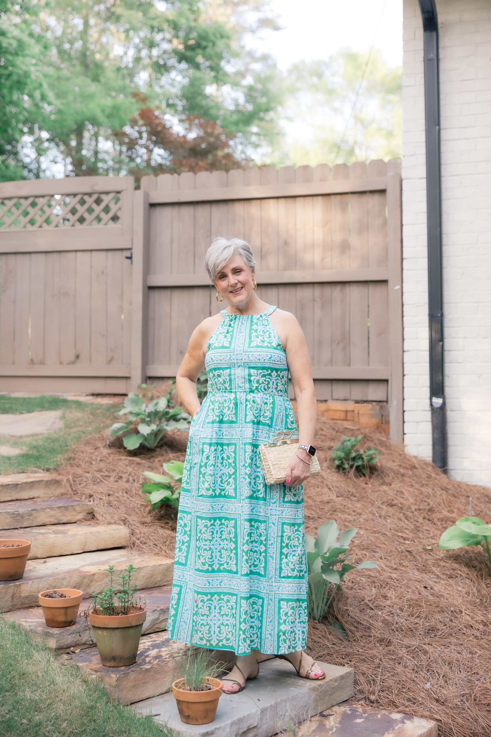 What to Pack for a Beach Vacation | halter maxi dress
