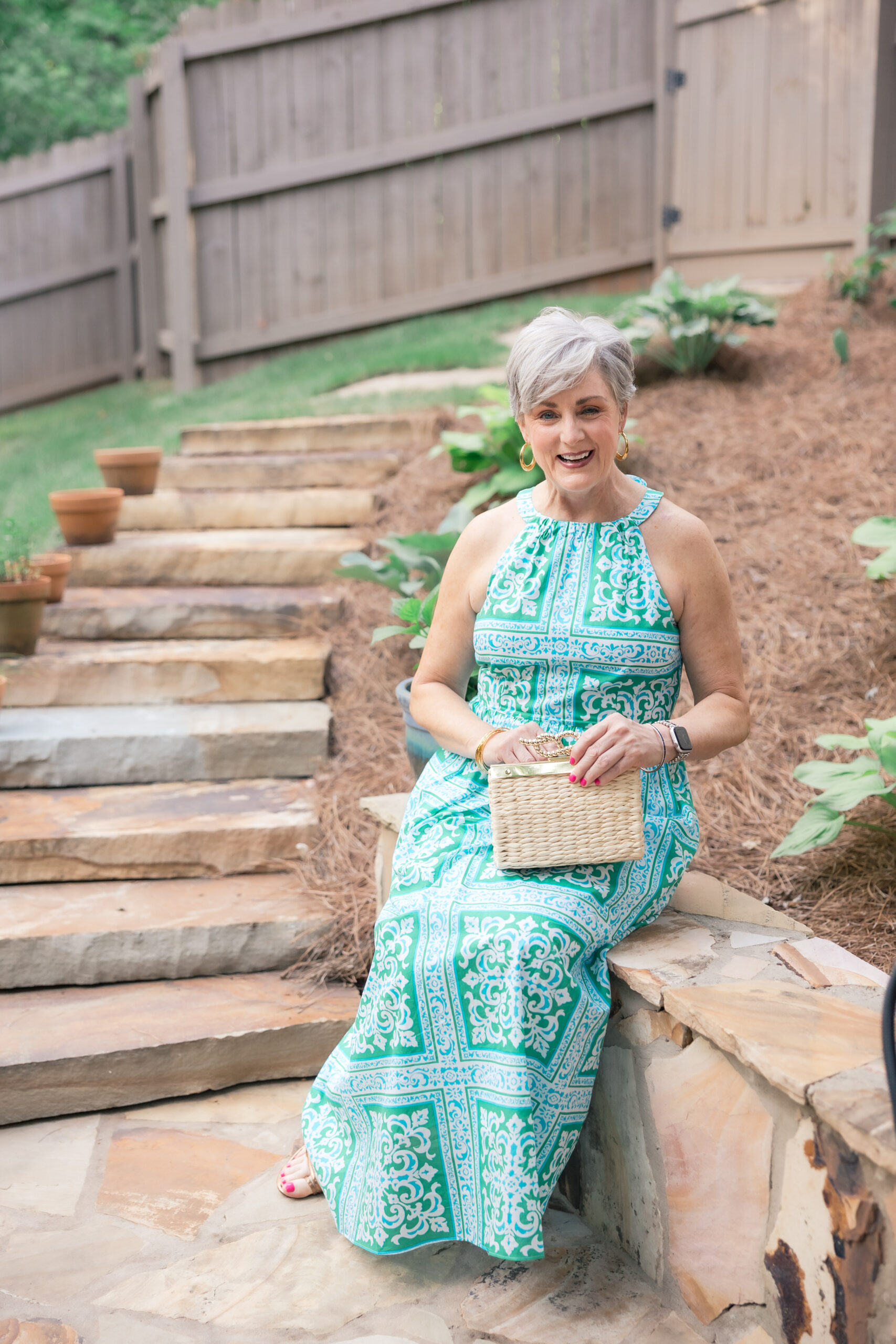 What to Pack for a Beach Vacation | halter maxi dress