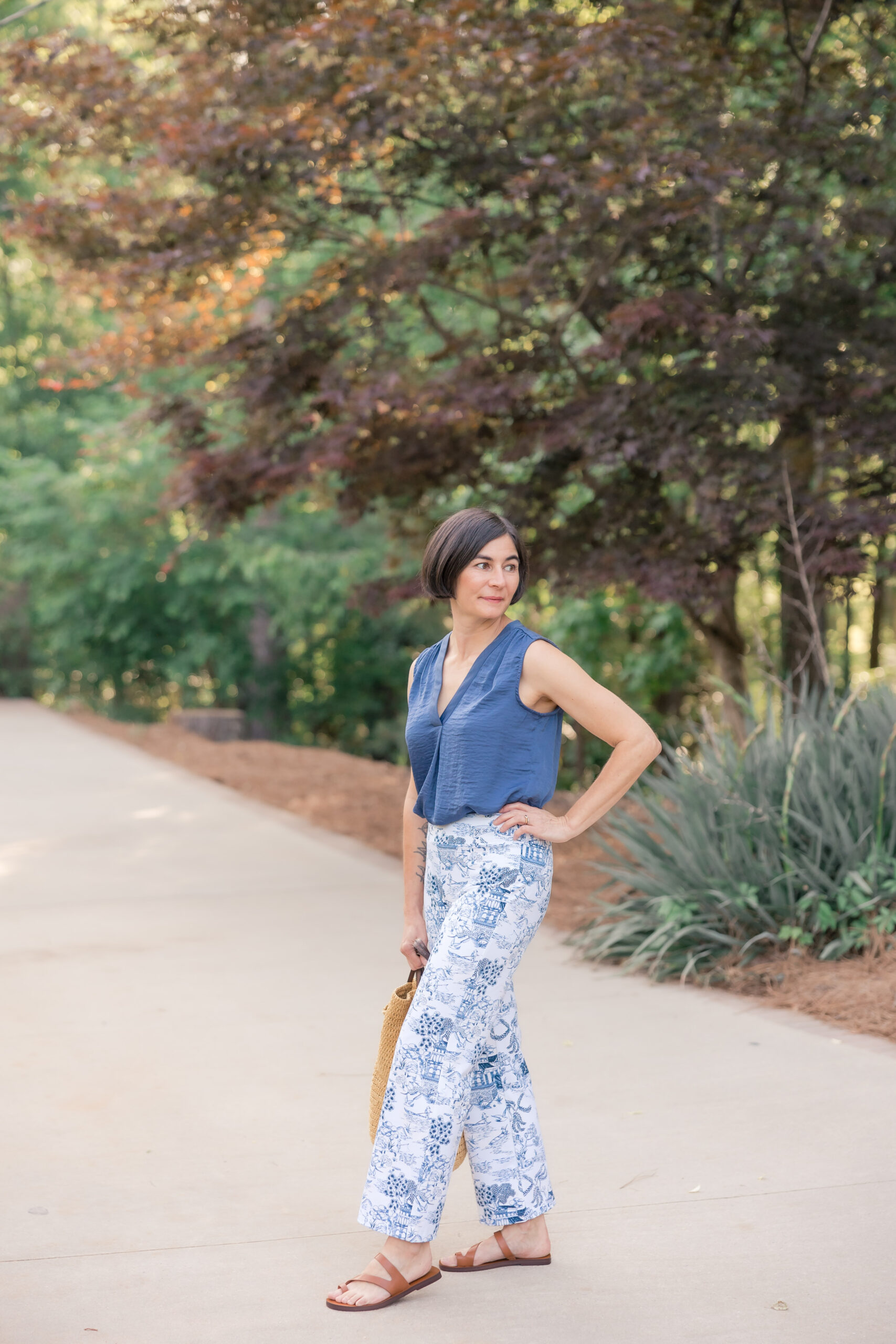 blue summer fashion