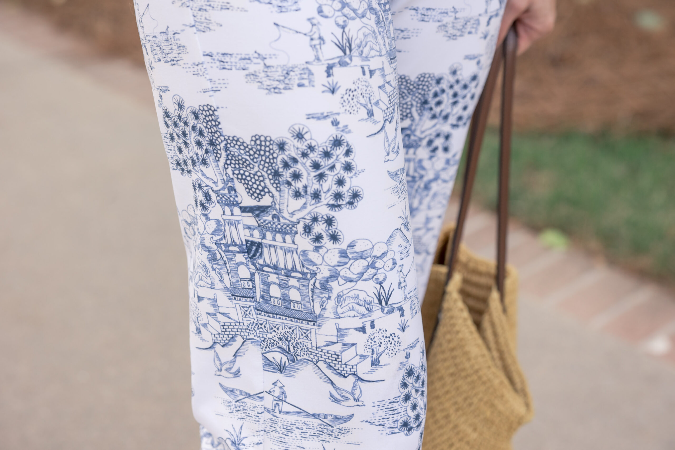 Chinoiserie Toile pants