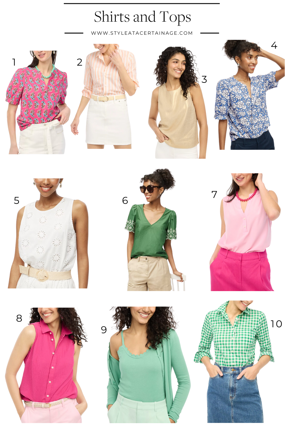 Shirts and Tops