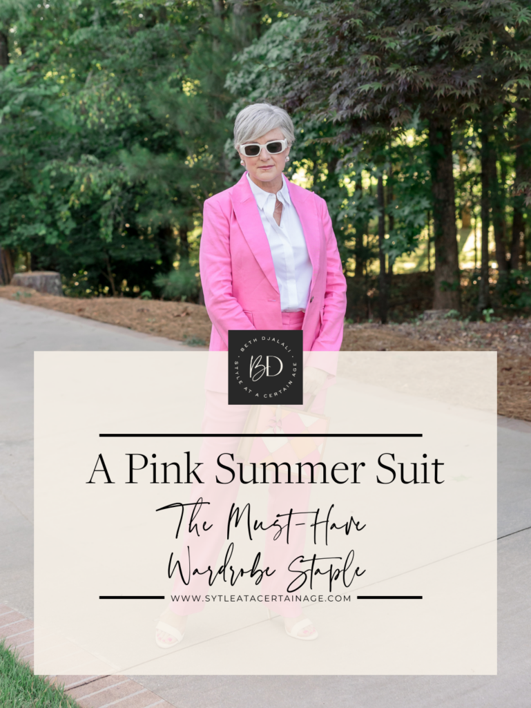 Why a Pink Summer Suit is the Must-Have Wardrobe Staple
