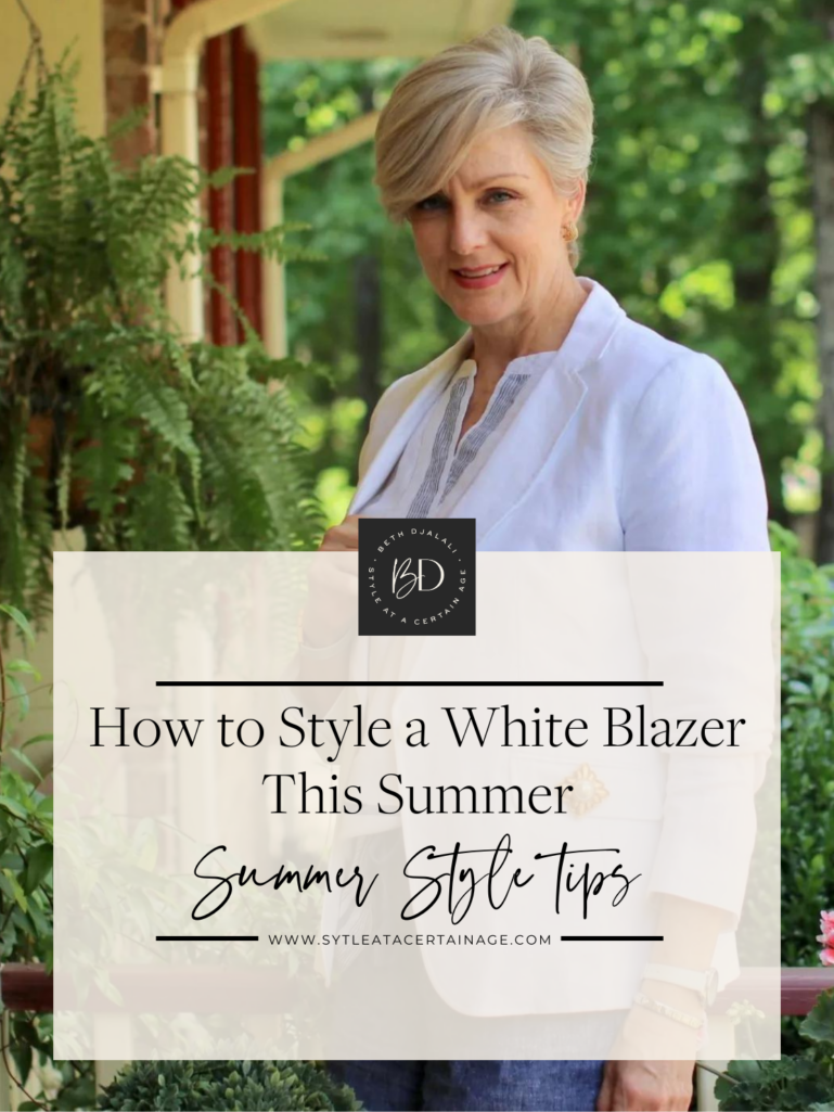 How to Style a White Blazer This Summer