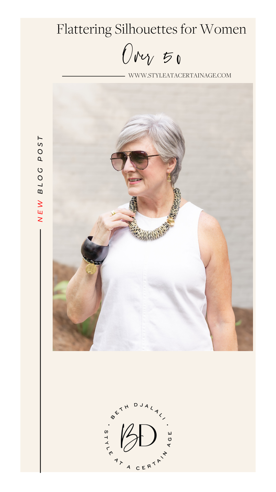 flattering silhouettes for women over 50
