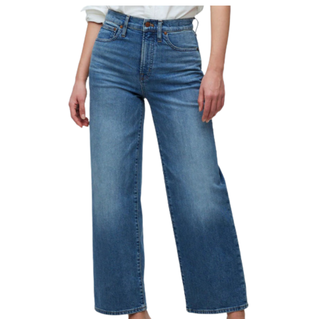 the perfect wide leg jean