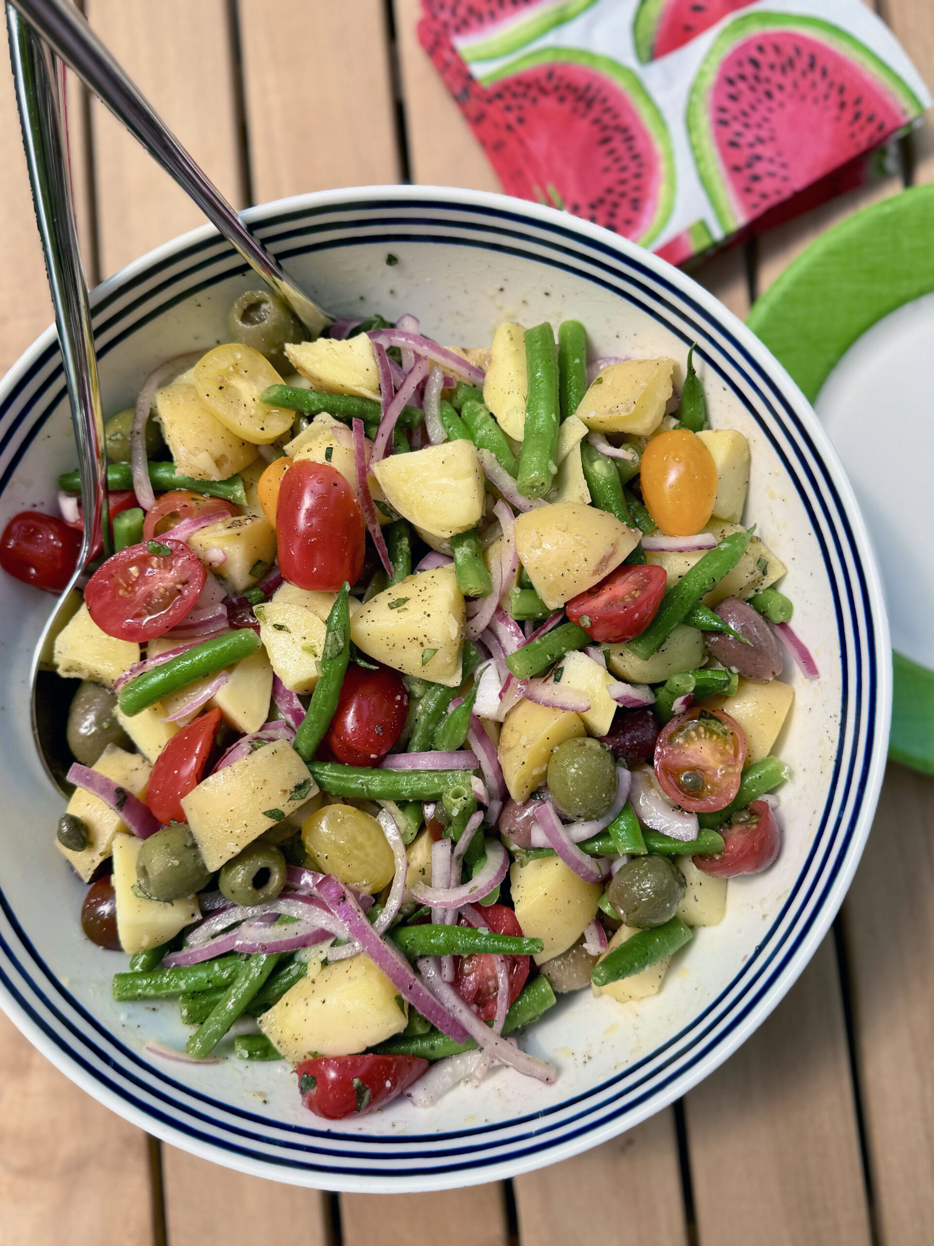 Italian Summer Recipes: Sicilian Potato Salad