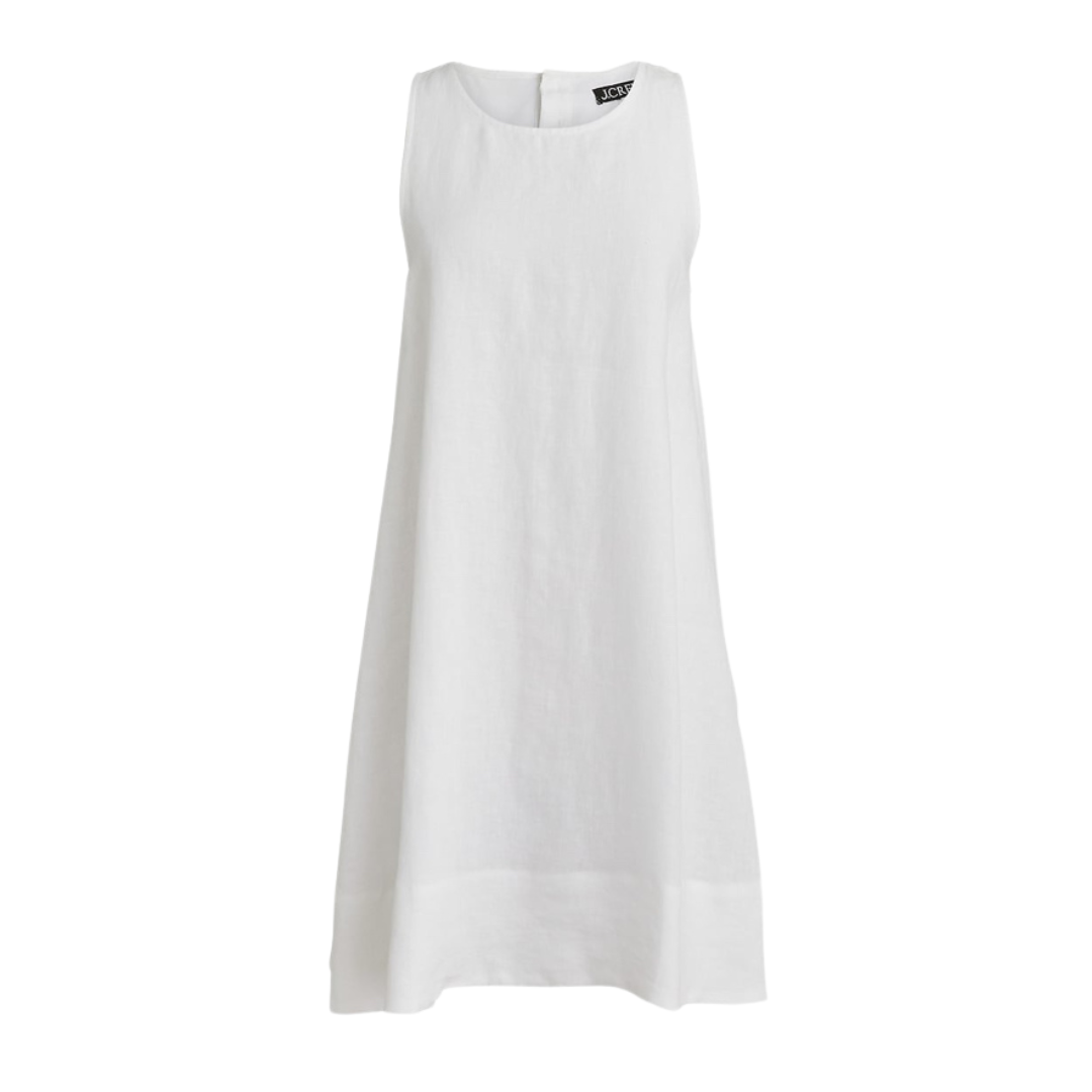 LWD for Spring 14.png button back dress in linen