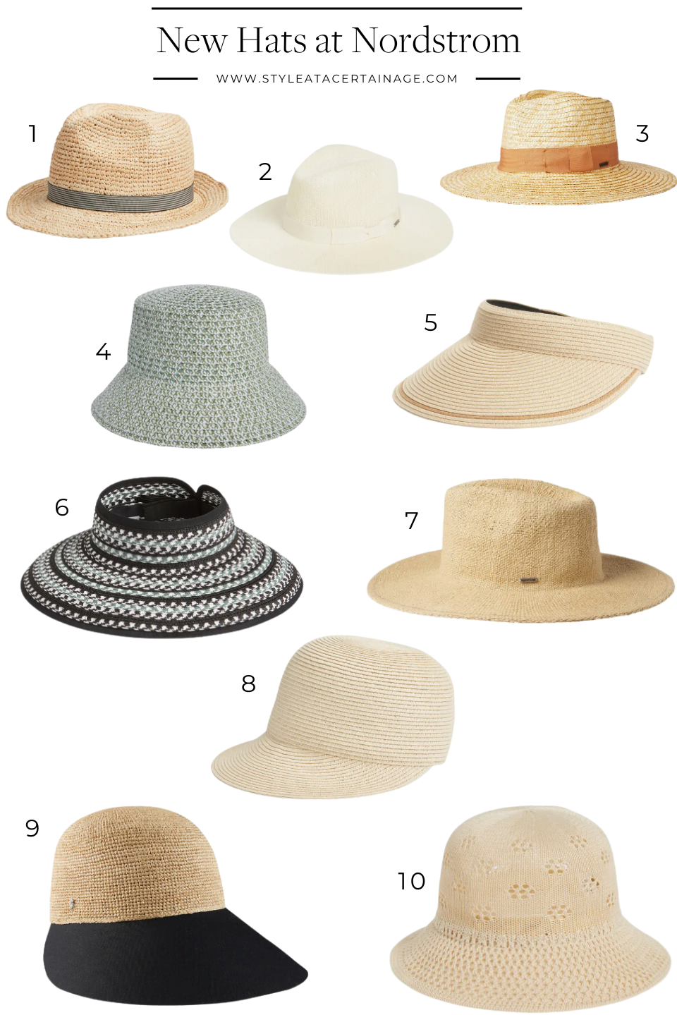 New Hats at Nordstrom New Hats at Nordstrom