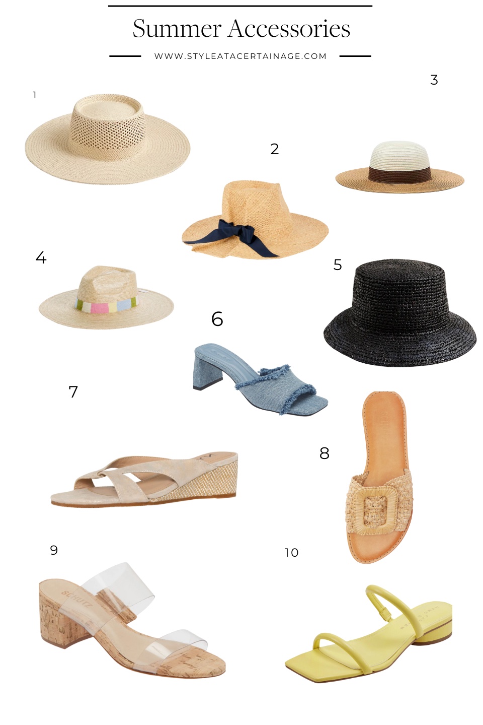 summer accessories