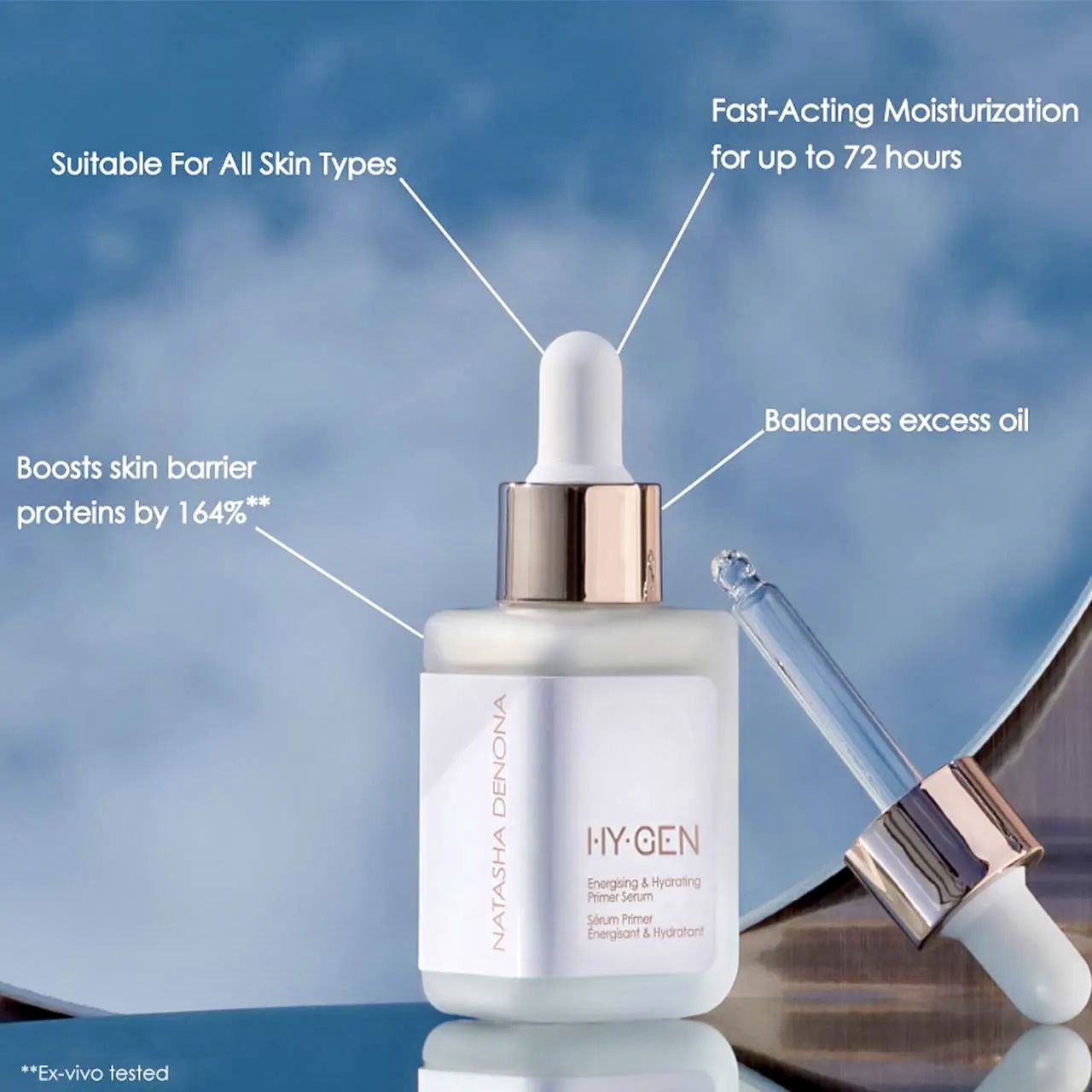 Natasha Denona HyGen Energizing + Hydrating Primer Serum