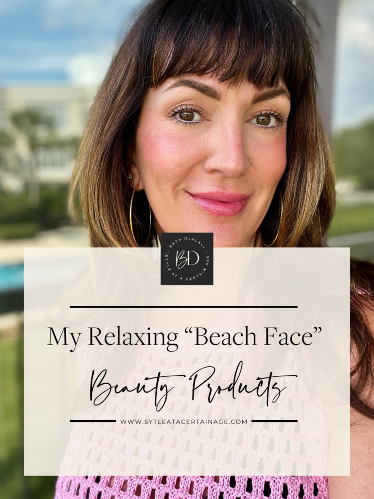 My Relaxing “Beach Face” Beauty Products