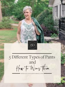 5 Different Types of Pants and How to Wear Them