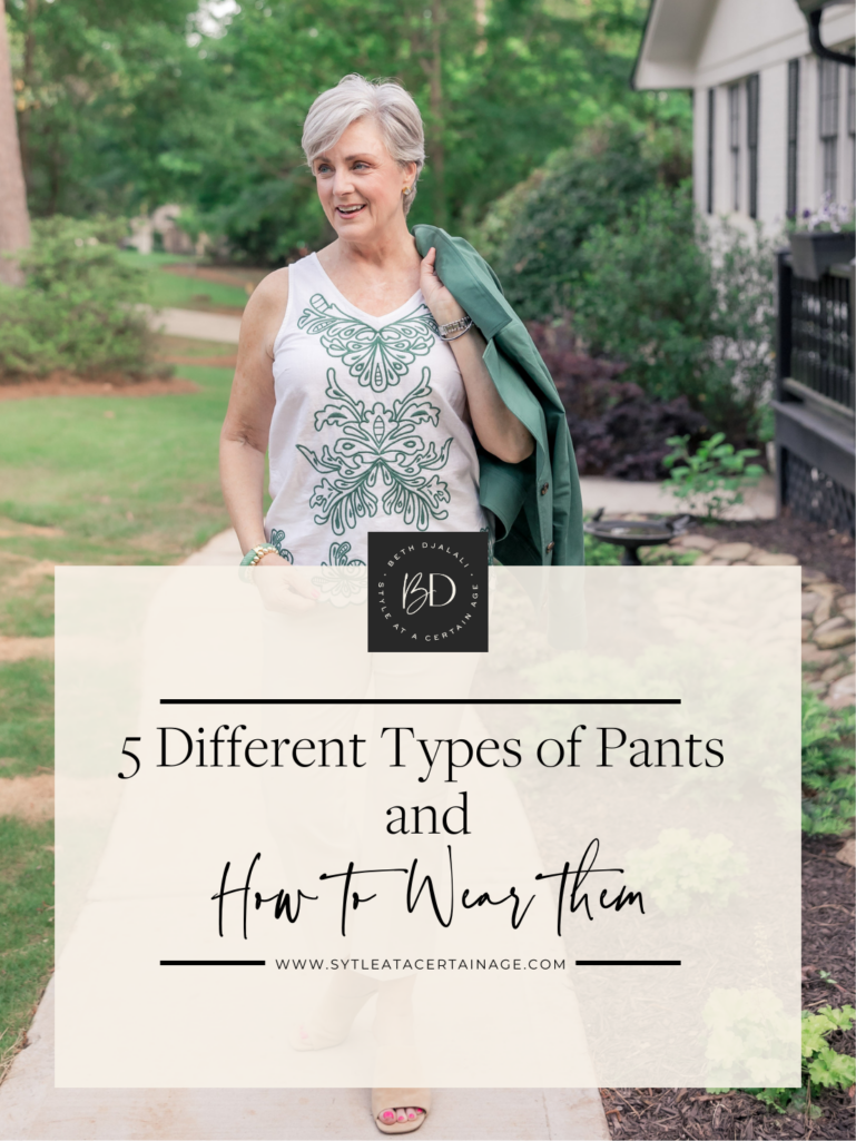 5 Different Types of Pants and How to Wear Them