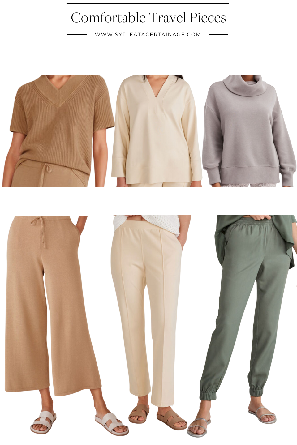 Comfortable Travel Outfit Inspiration