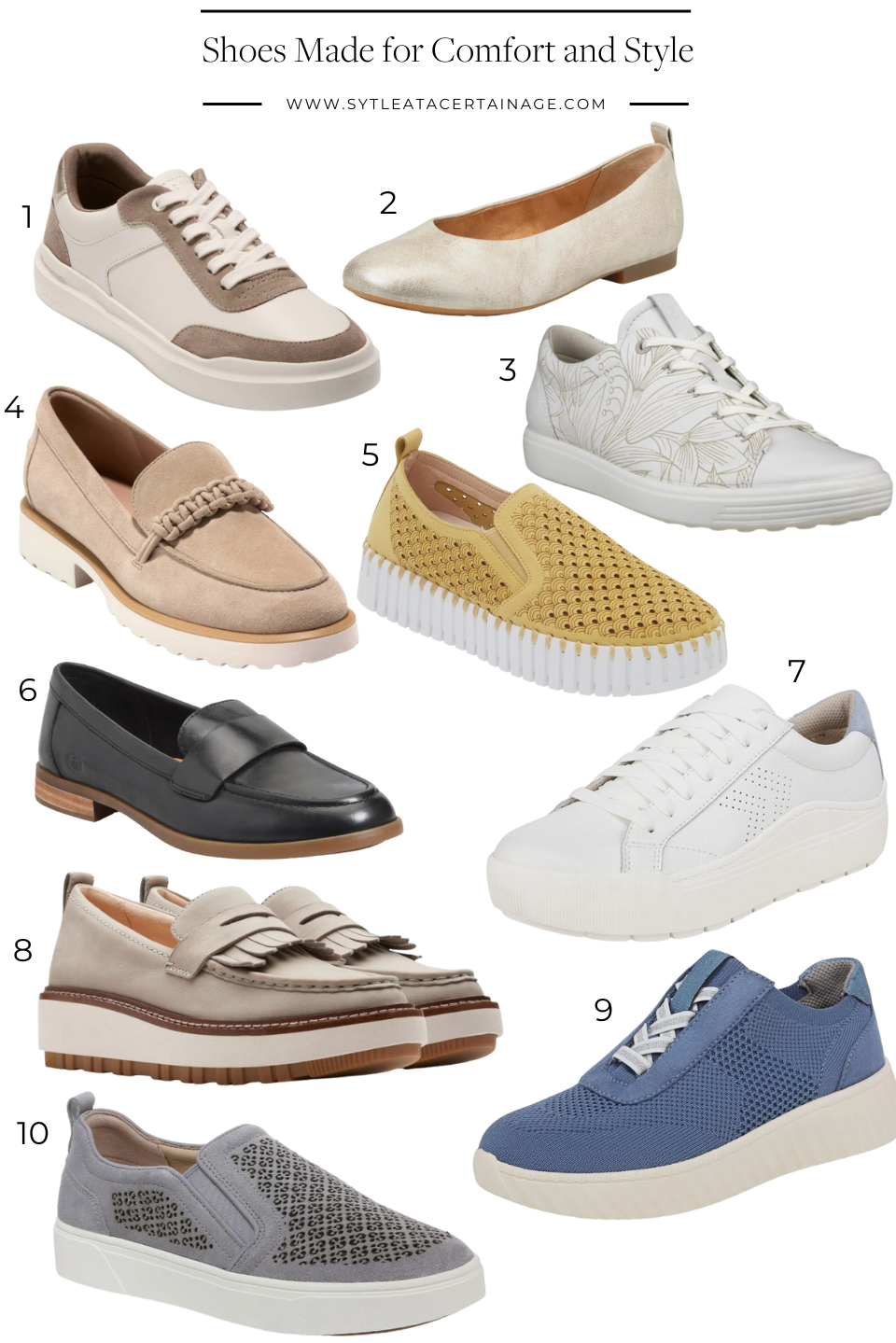 Flats and Sneakers