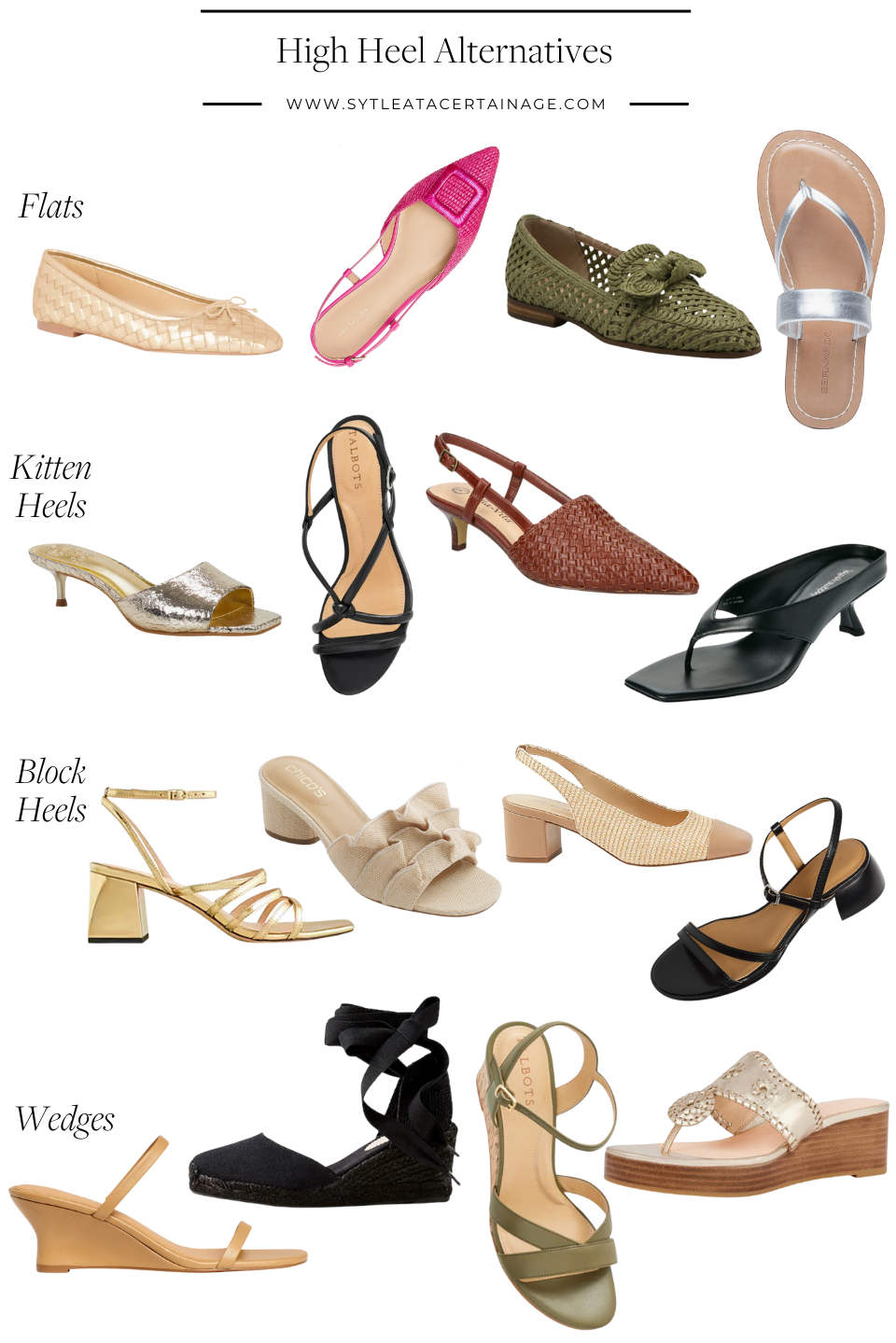 High Heel Alternatives for Women Over 50