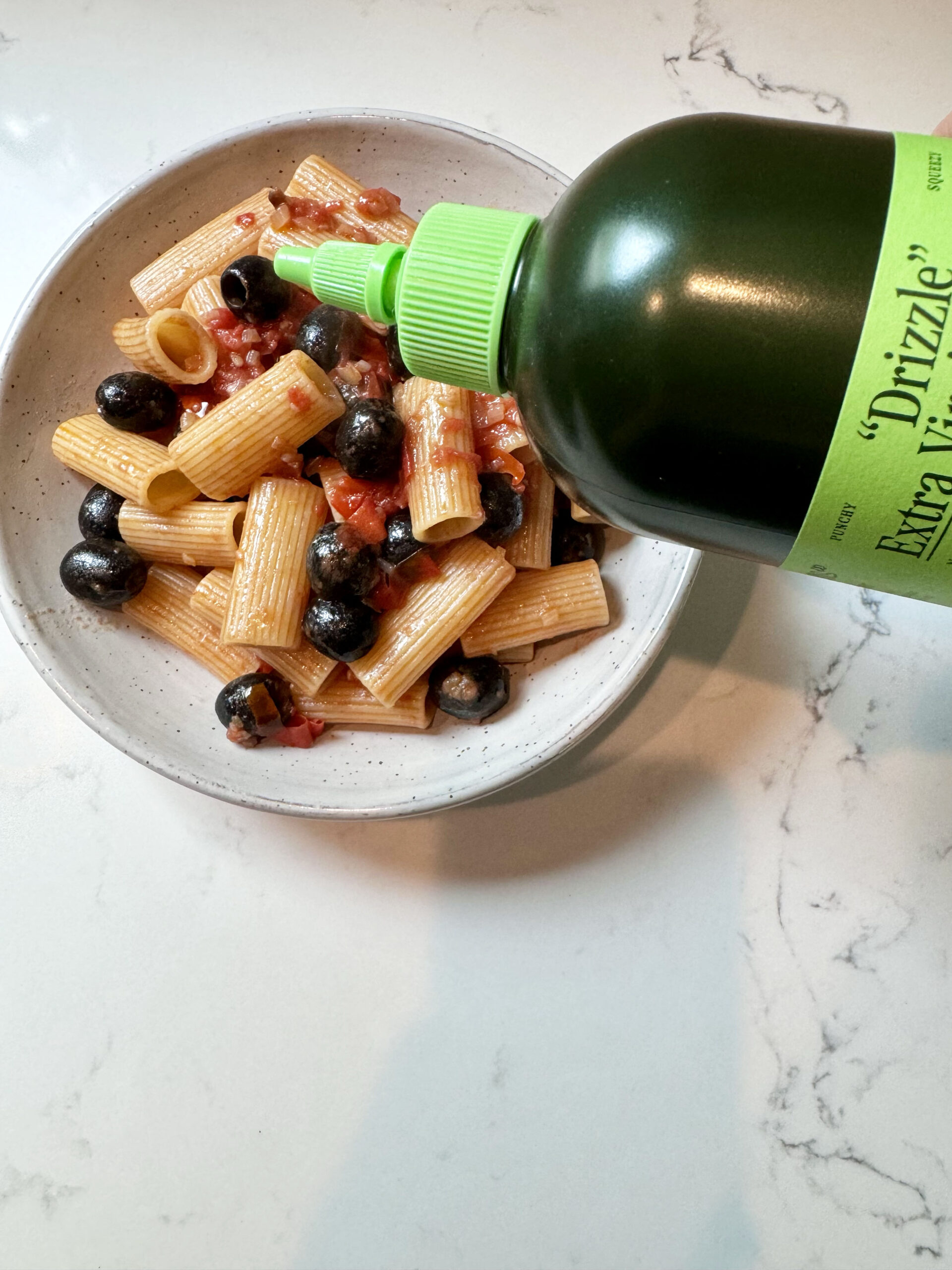 drizzle with olive oil