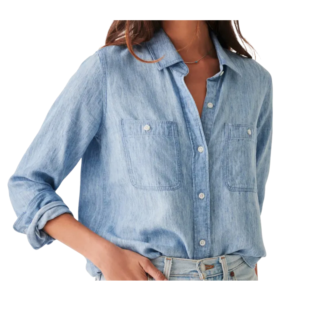 LWD for Spring 193 chambray button up