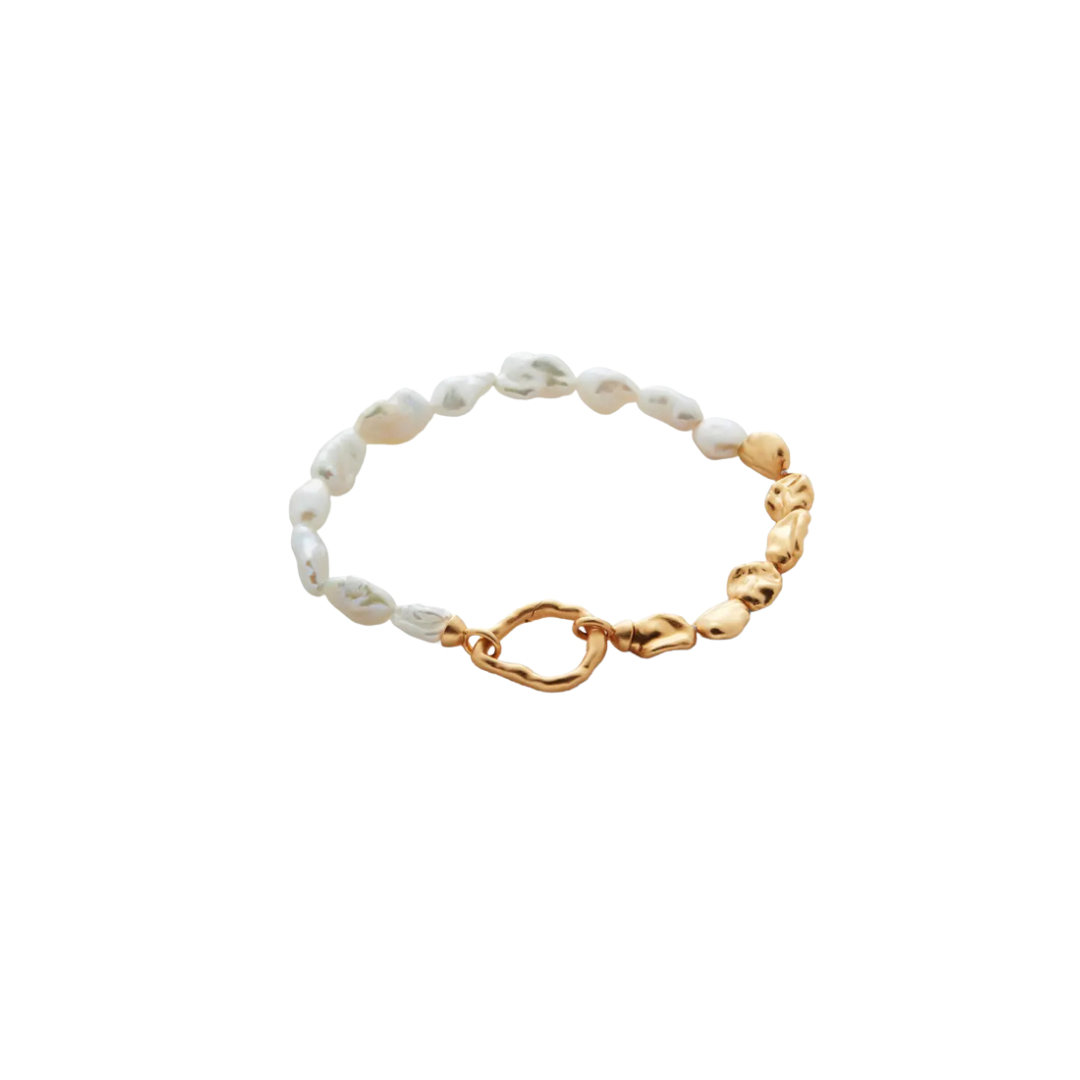 keshi pearl bracelet