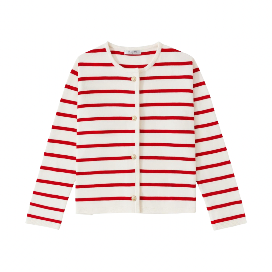 Striped Cardigan Sweater Striped Cardigan Sweater | Amazon Prime Day 2024