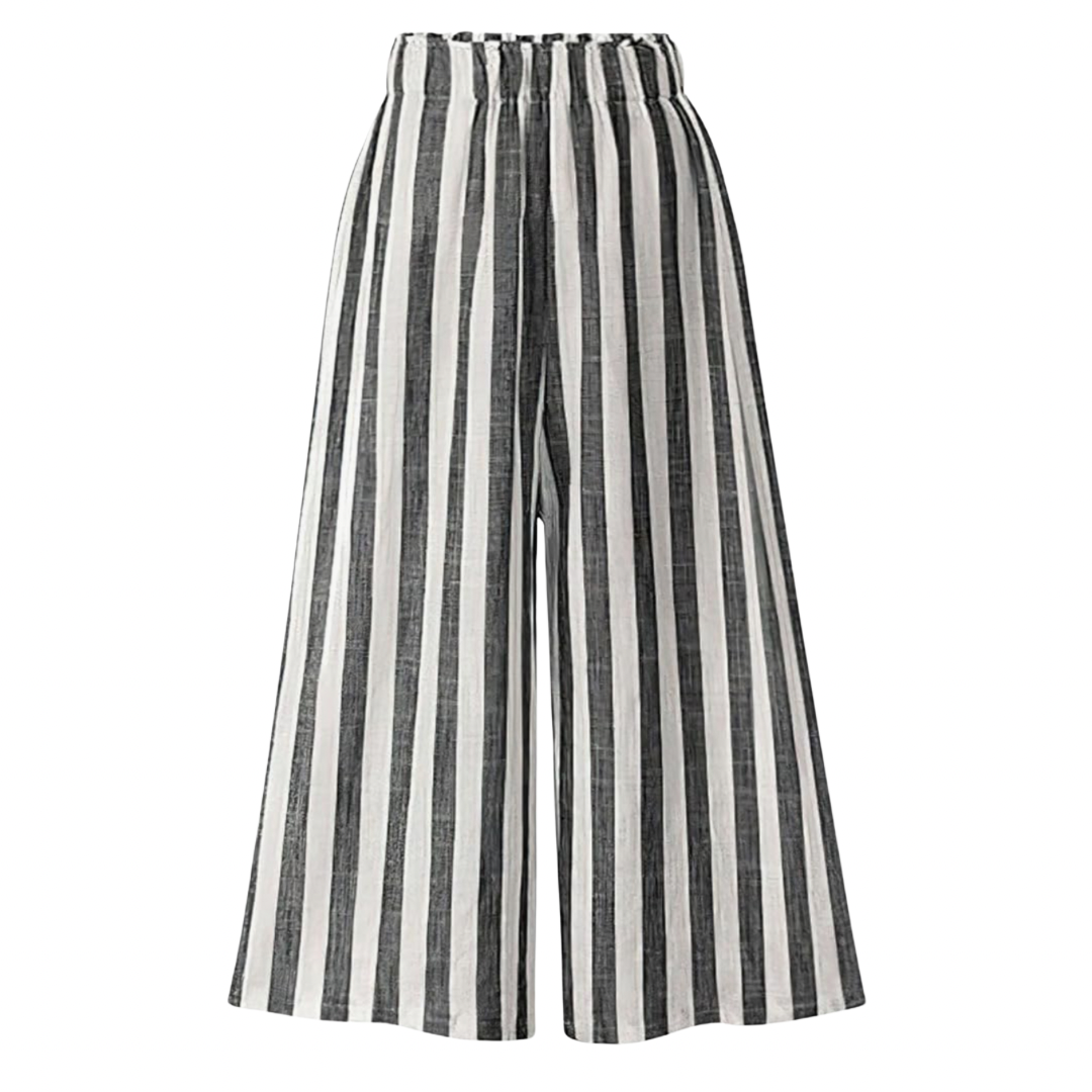 LWD for Spring 219 High-Waist Striped Cotton Pants | Amazon Prime Day 2024