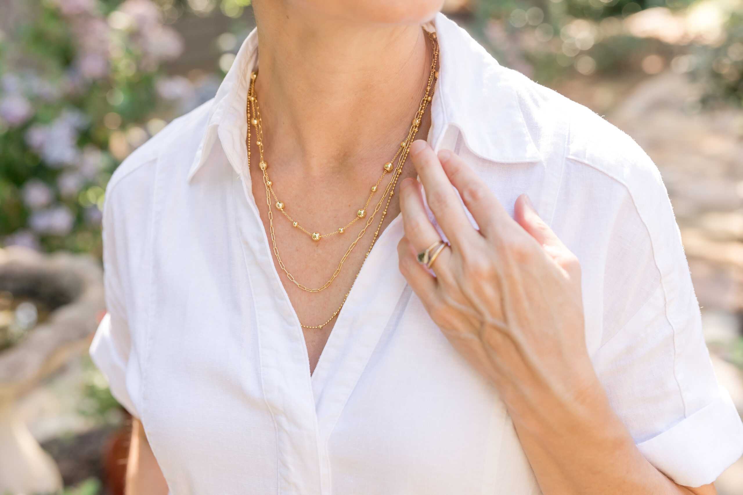 J.Crew layered necklace