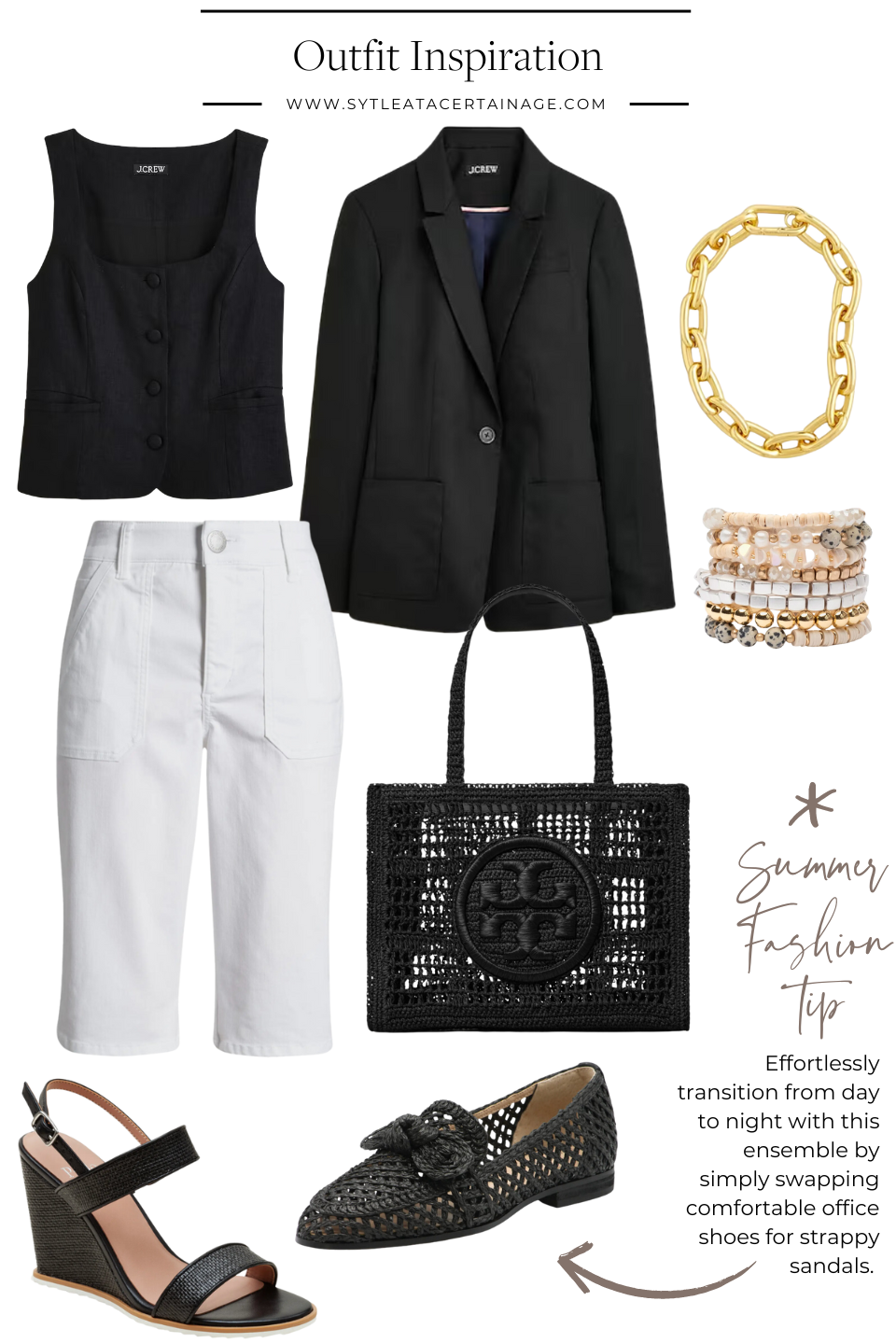 White Denim Shorts Outfit Inspiration 2 White Denim Shorts Outfit