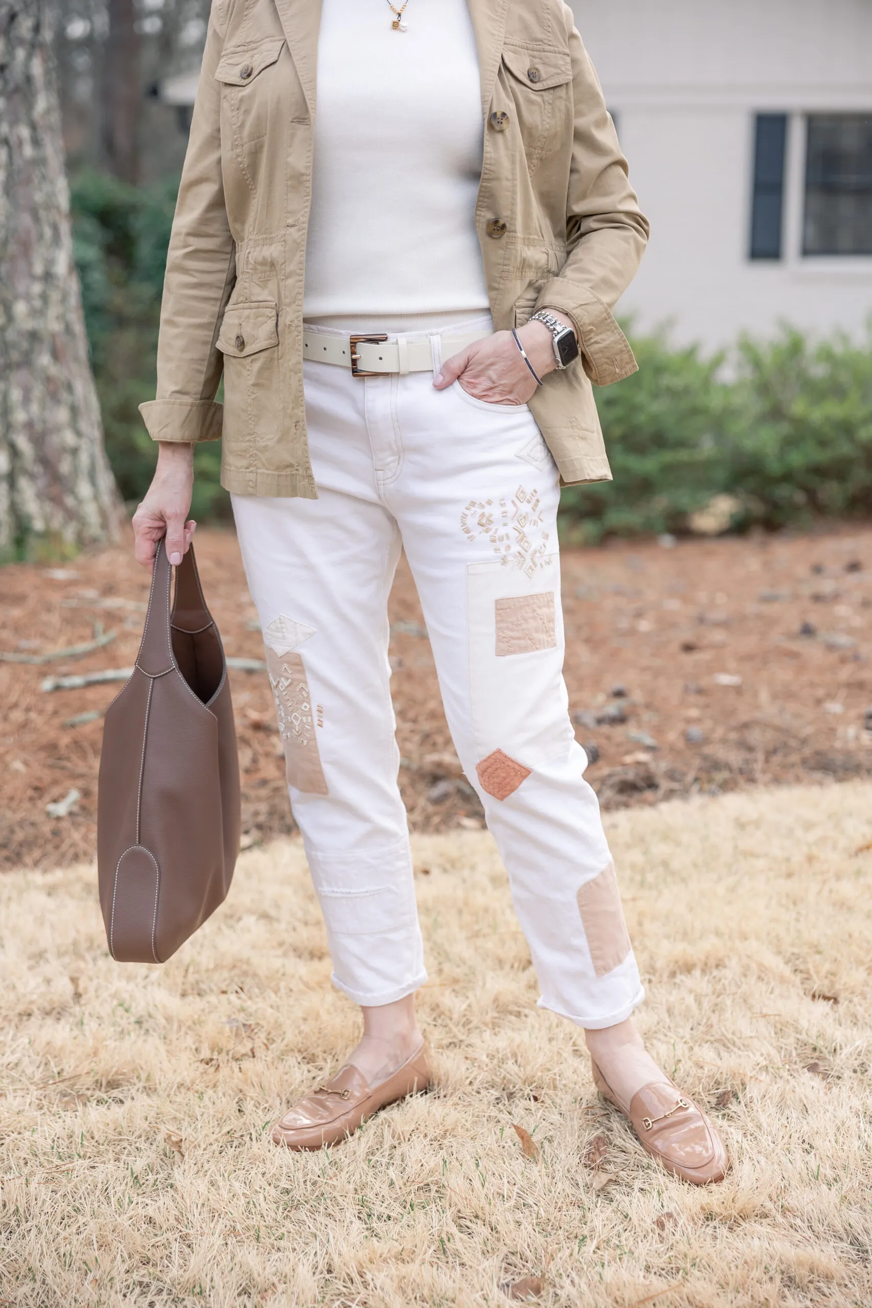 patchwork denim