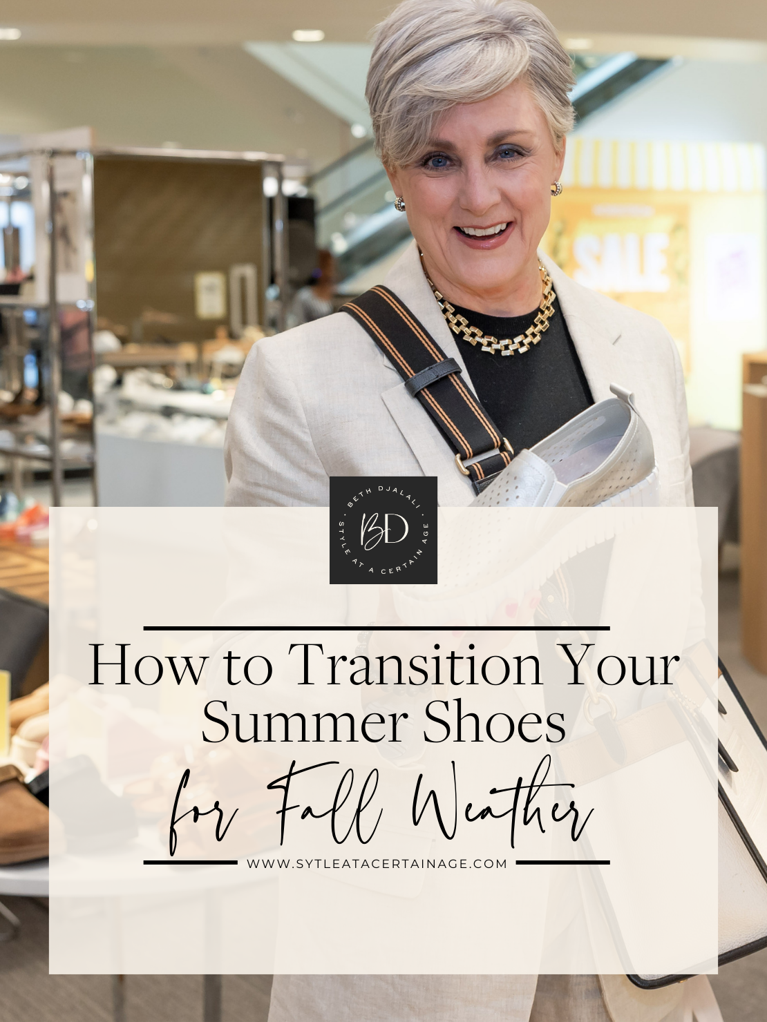 How to Transition Your Summer Shoes for Fall Weather
