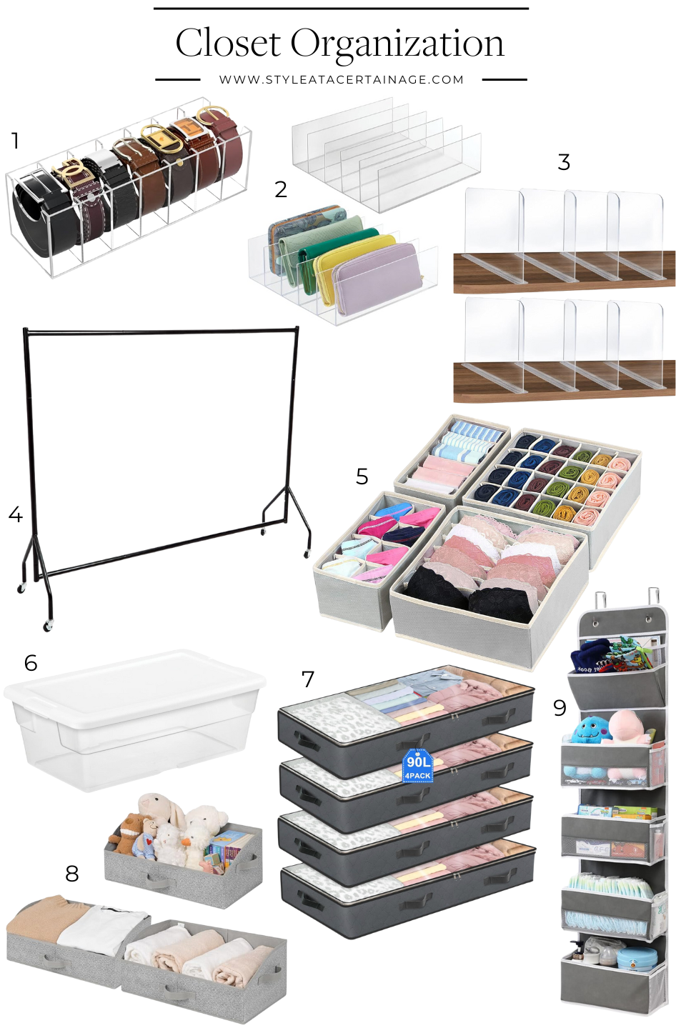 Closet Organization