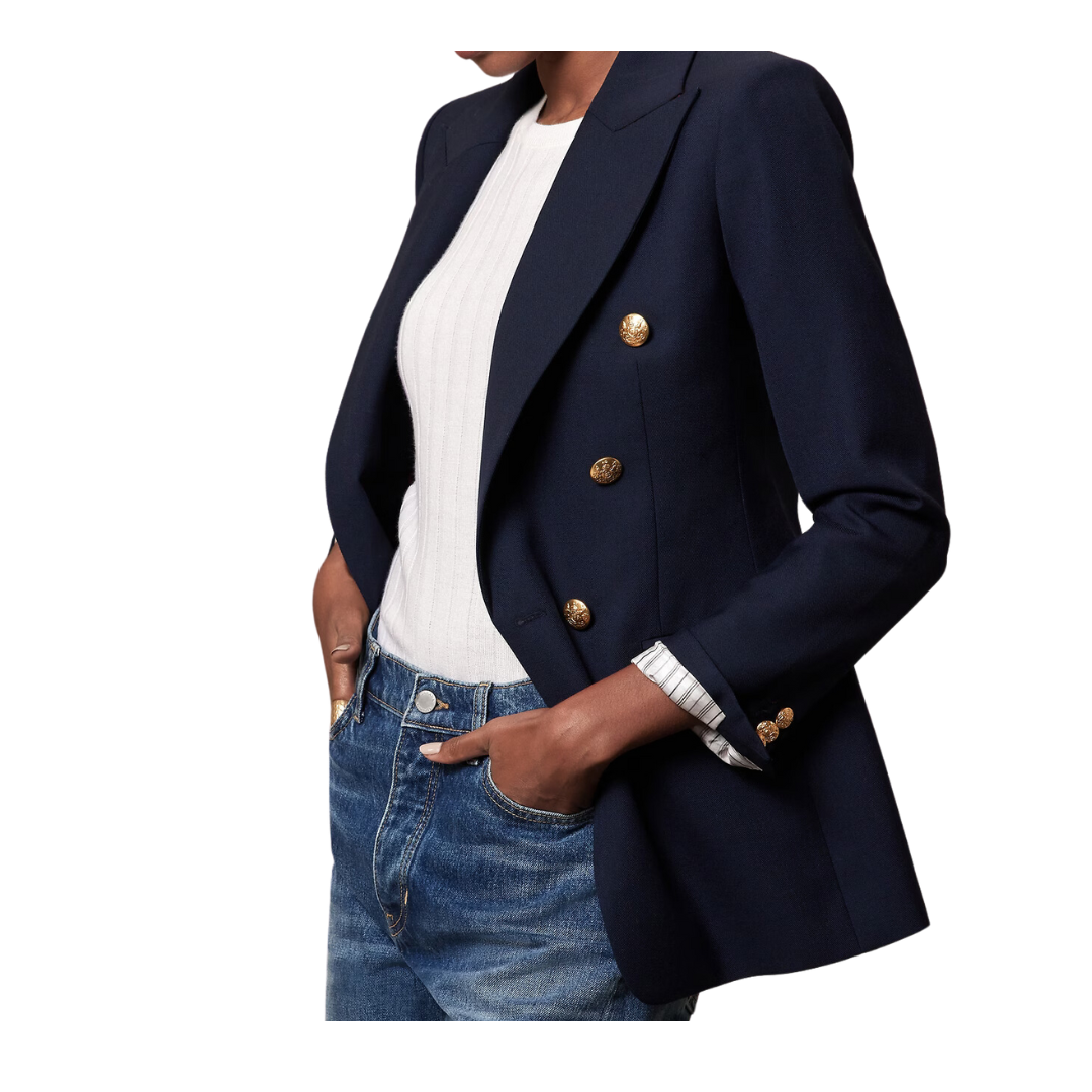 LWD for Spring-16 captain's blazer | How to Rock Bold Hues