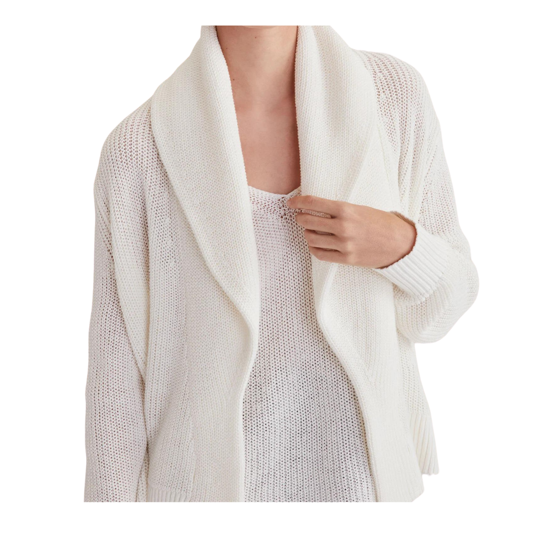 LWD for Spring-24 shawl collar cardigan