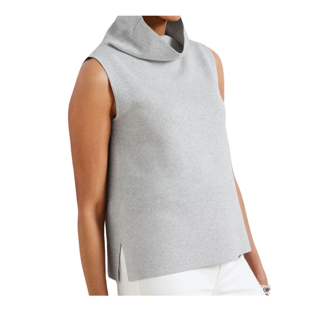 LWD for Spring-25 Cowl Neck Sweater Shell