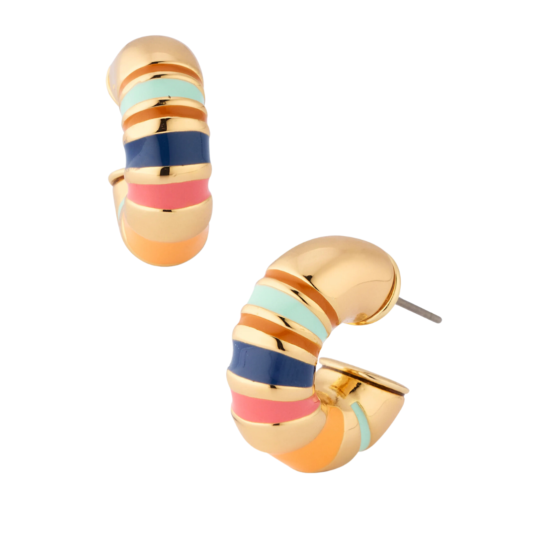 LWD for Spring-27 chubby hoop earrings
