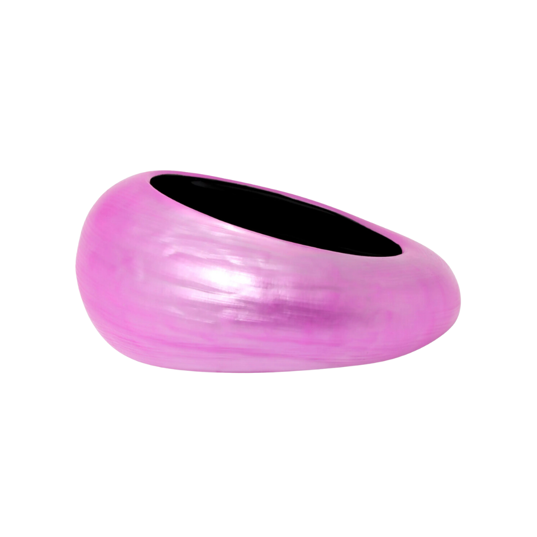 LWD for Spring-33 lucite tapered bangle | How to Rock Bold Hues