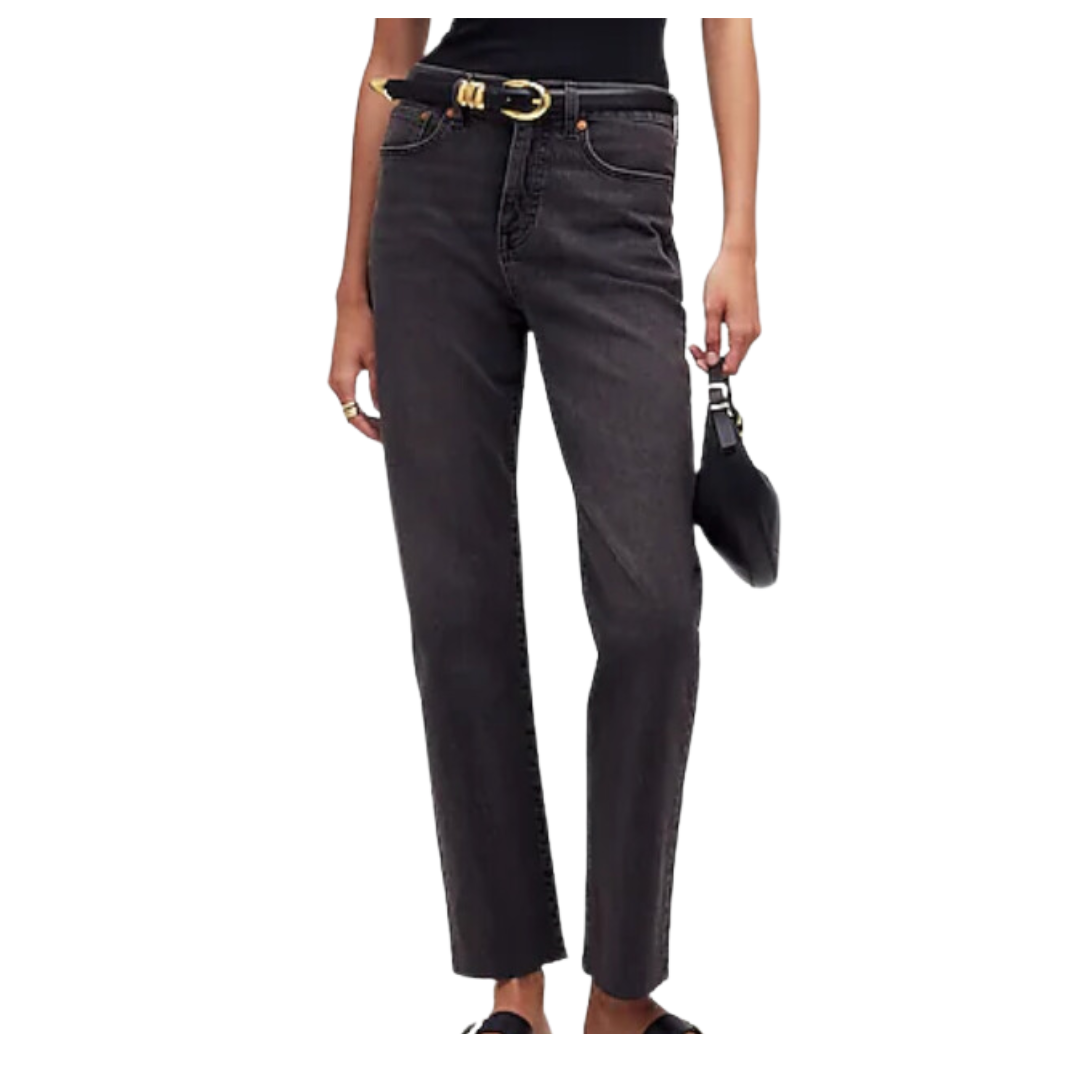 straight crop jeans