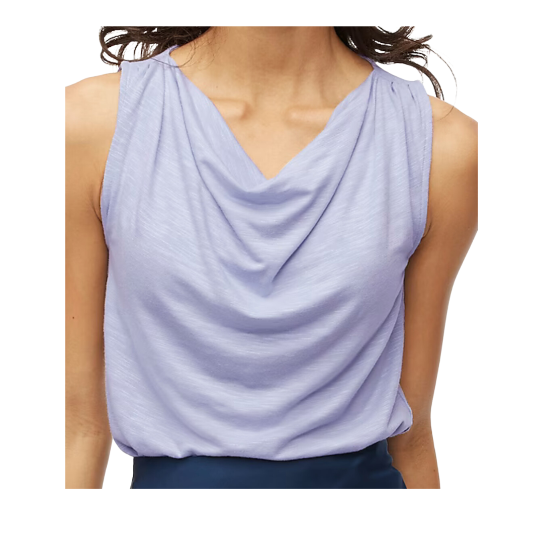 cowl neck top