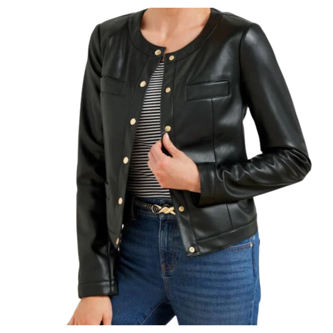 faux leather jacket | Readers' Favorites 08/04-08/11