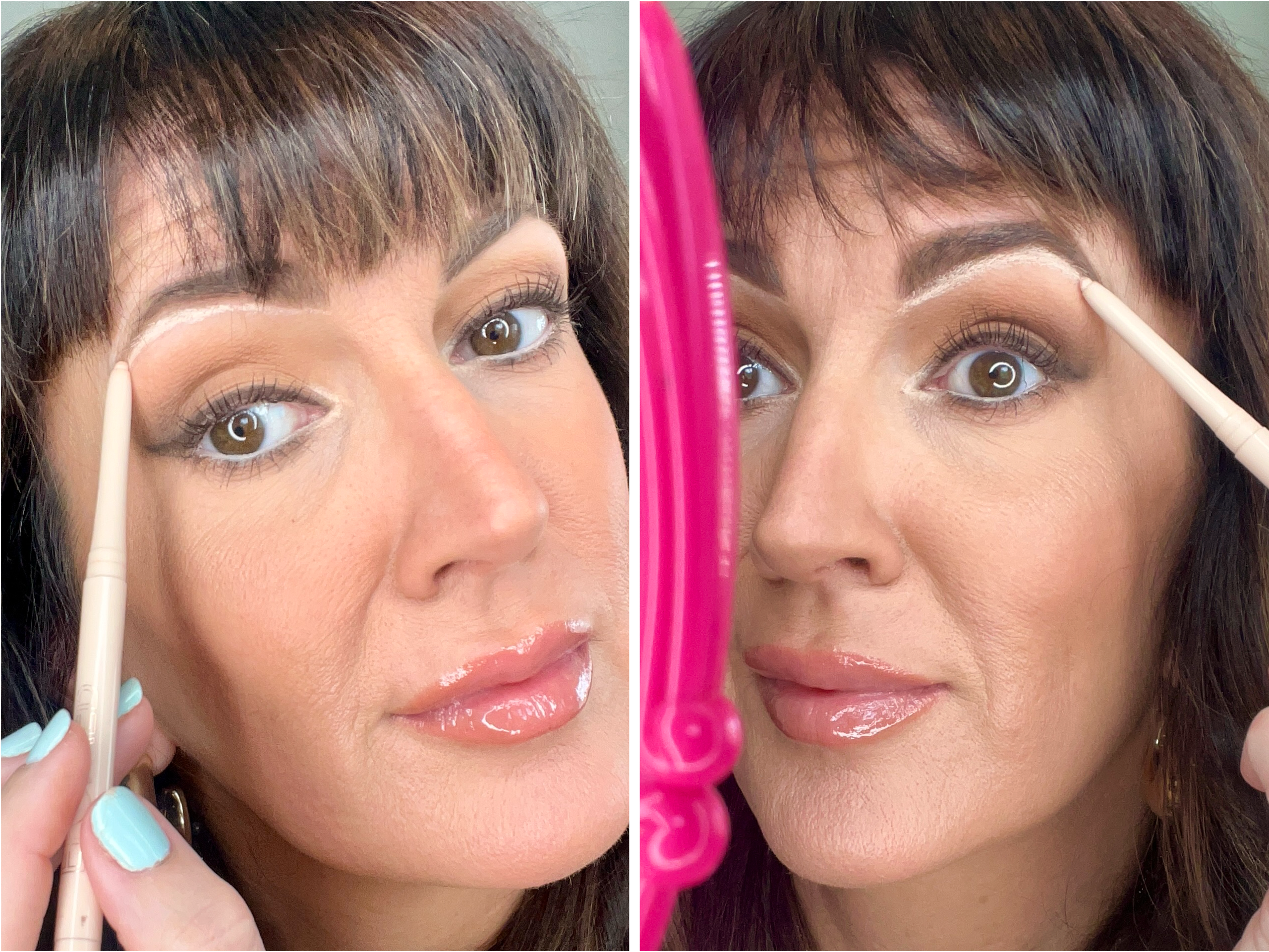 Nude Eyeliner on brows